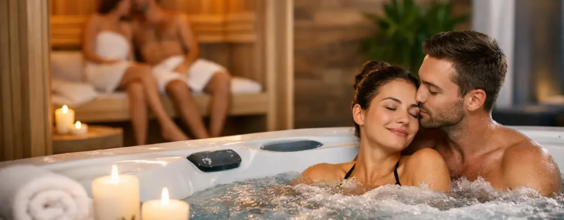 Sauna a vírivka pre dvoch: čas len pre vás