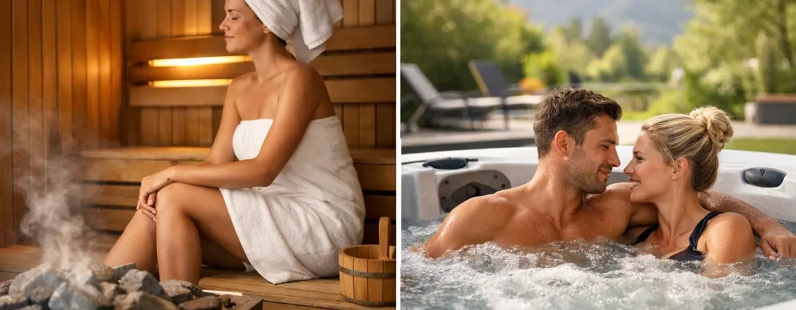 Sauna alebo vírivka? Čo je pre vás lepšie